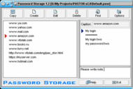 Password Storage screenshot